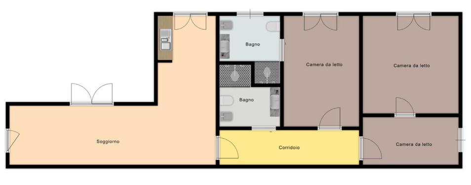 Apartament Le Stanze Di Catia Florencja Zewnętrze zdjęcie
